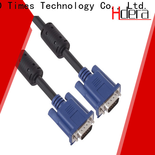 HDera widely used vga cord for manufacturer for audio equipment