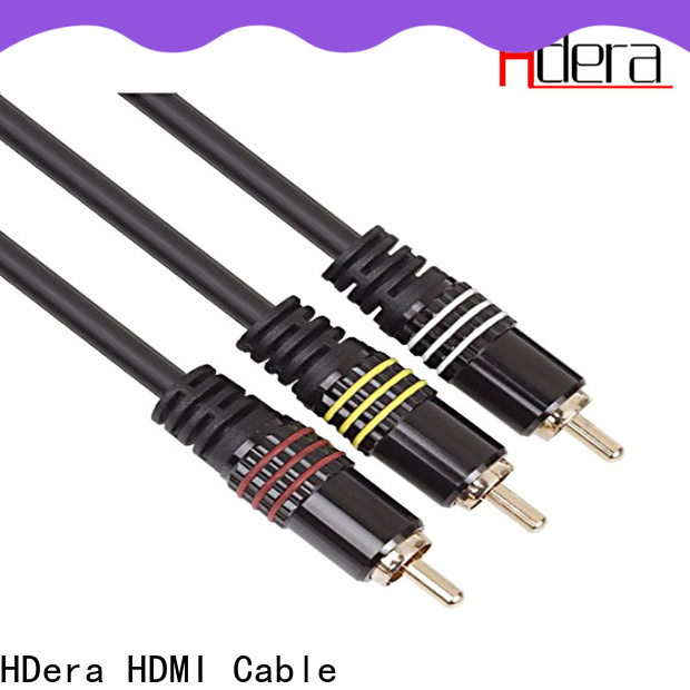 HDera acceptable price 3rca rca cable marketing for HD home theater