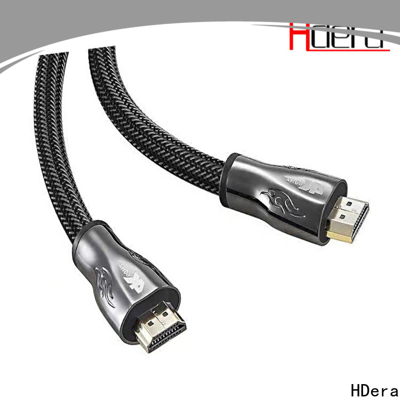 HDera durable hdmi cable custom service for image transmission