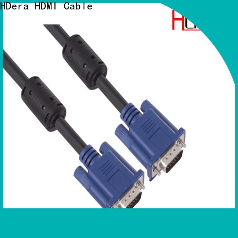 HDera high quality vga to vga cable supplier for audio equipment