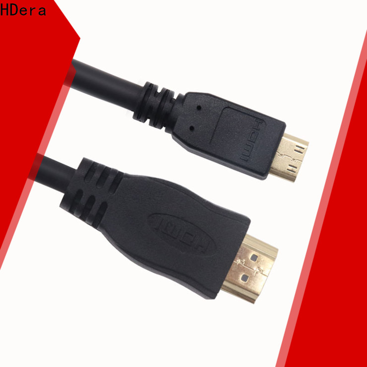 HDera high quality hdmi cable 2.0v for manufacturer for audio equipment
