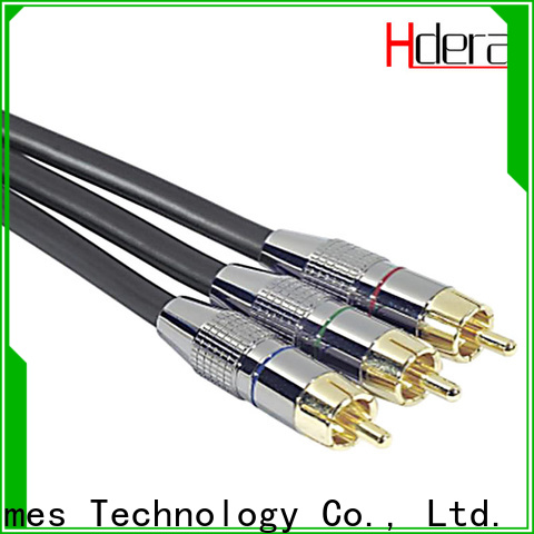 HDera unique 3rca rca cable overseas market for audio equipment
