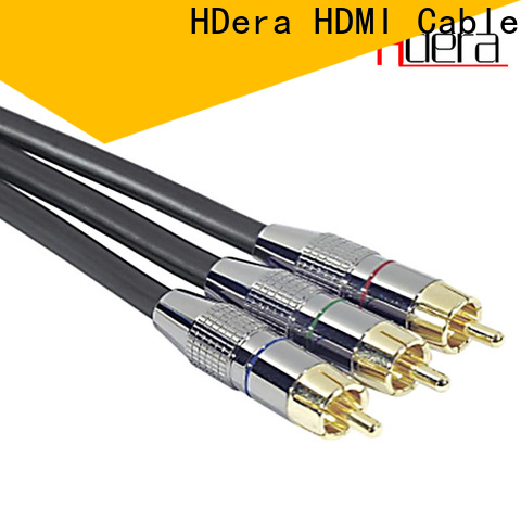 HDera high tech 3rca rca cable overseas market for image transmission