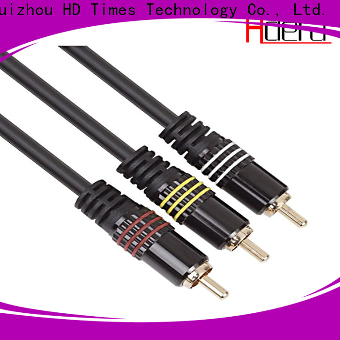 HDera durable rca cord bulk production for audio equipment