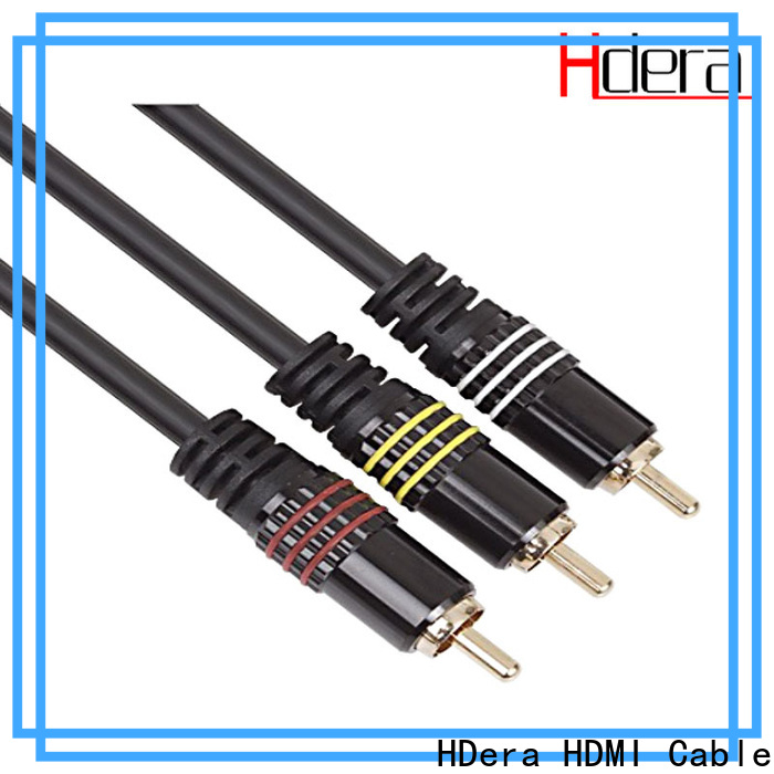 high quality 3rca rca cable bulk production for HD home theater