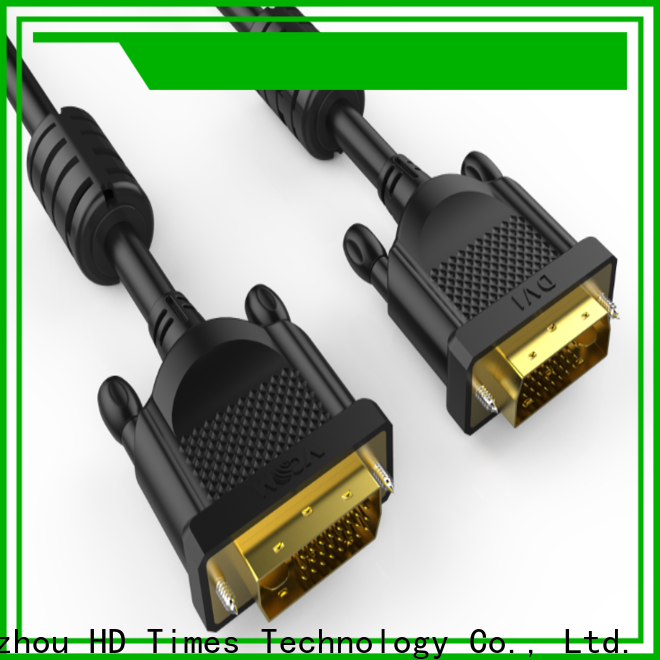 widely used dvi to dvi cable for manufacturer for audio equipment