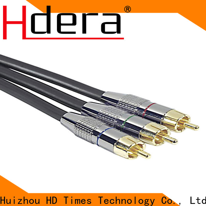 HDera durable 3rca rca cable bulk production for communication products