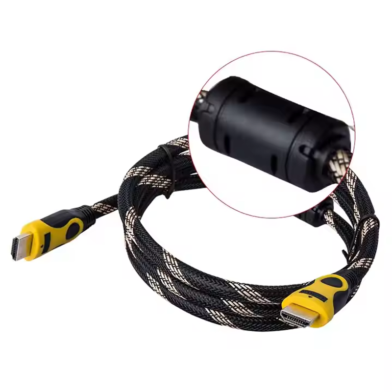 Retro TV HDMI Cable with Ethernet & Audio Return Channel 1.5m/3m/5m/10m/15m/20m Supports Video Speaker & PS4 Made of Copper HD1097