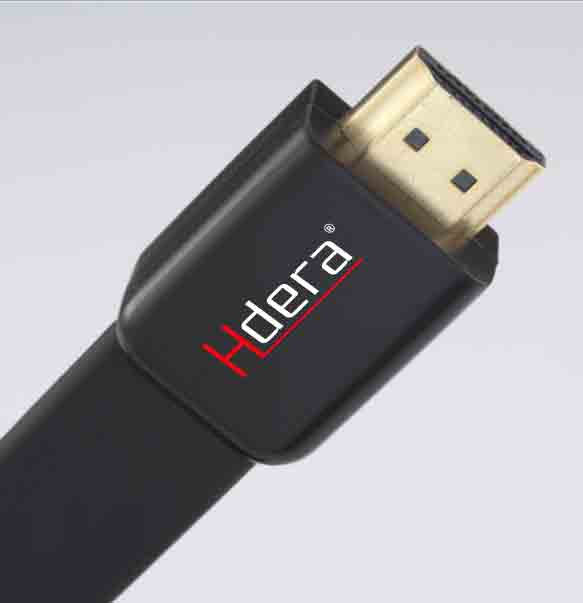 3m Gold Plated Terminal Male to Male Flat Cable 4K HDMI to HDMI Cord for HDTV, Monitor HD1045