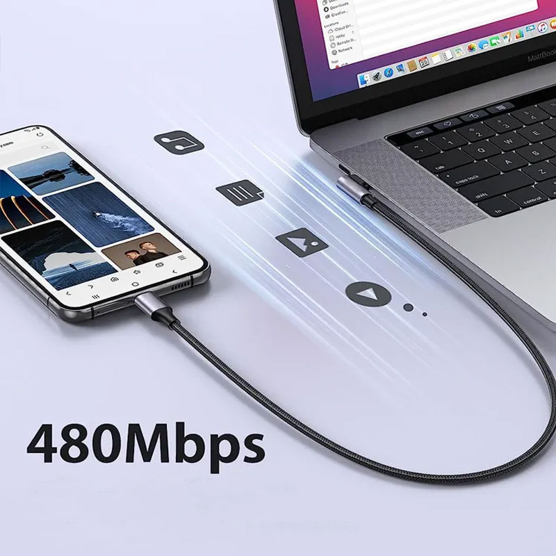 Nylon Braided L-Shaped Fast Charging Cables Snellaadkabels For iphone 15 pro 3A Cable de Charge Rapide Schnellladekabel HD9023