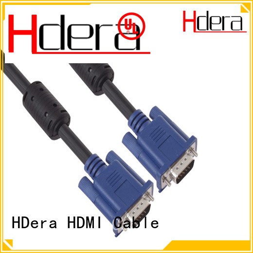 HDera widely used vga to vga cable supplier for HD home theater