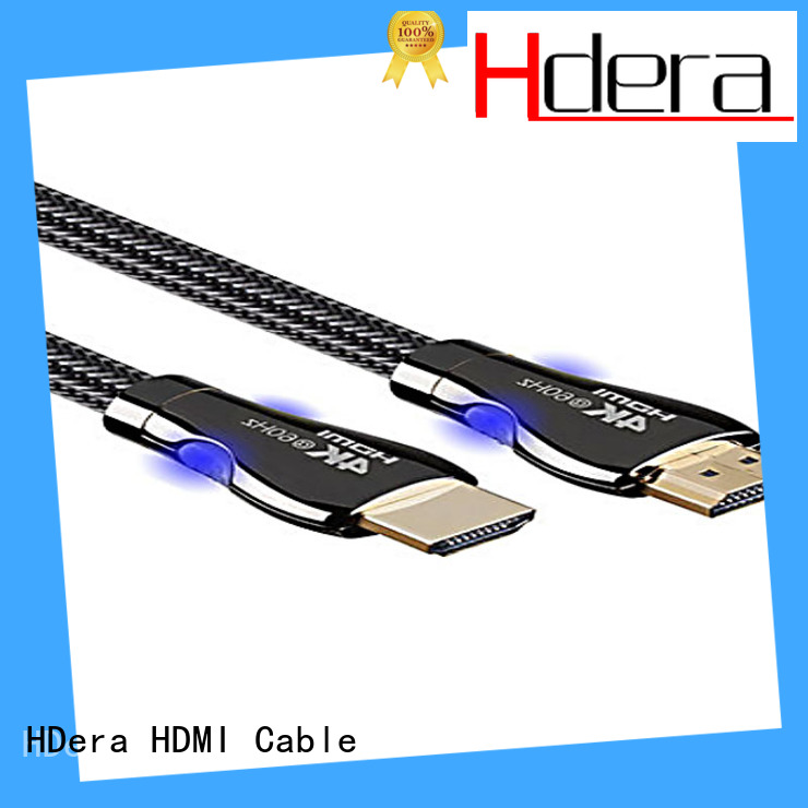 HDera special hdmi cable version 2.0 overseas market for audio equipment