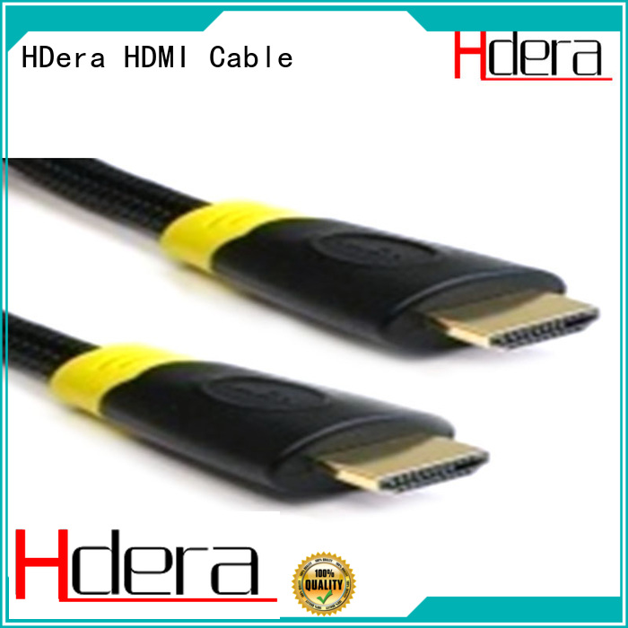 HDera high quality best hdmi 2.0 cable factory price for audio equipment