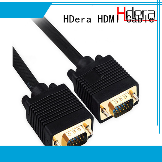 HDera high quality vga cord factory price for audio equipment