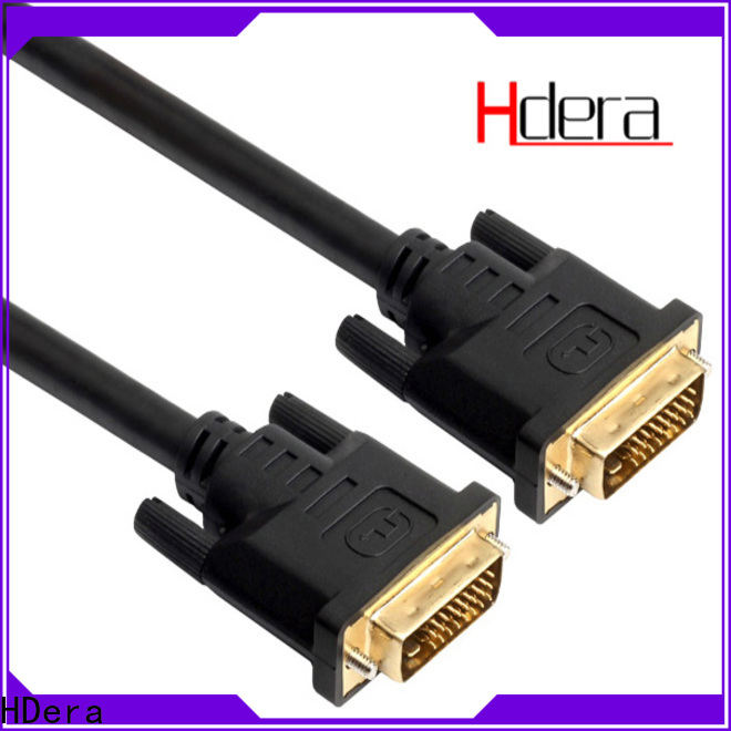 HDera high quality 24+1 dvi cable for manufacturer for audio equipment