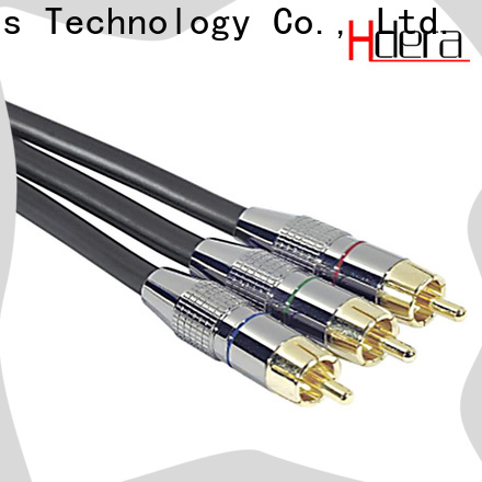 HDera rca cord bulk production for audio equipment