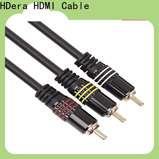 HDera 3rca rca cable for manufacturer for communication products