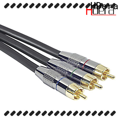 HDera high quality 3rca rca cable bulk production for Computer peripherals