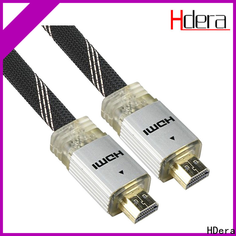 HDera high quality best hdmi 2.0 cable for 4k custom service for audio equipment