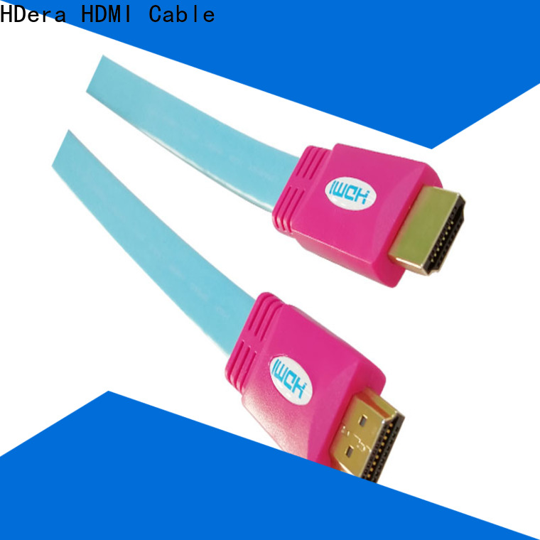 HDera high quality 1.4v hdmi cable custom service for image transmission