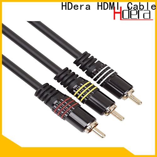 HDera rca audio cable factory price for image transmission