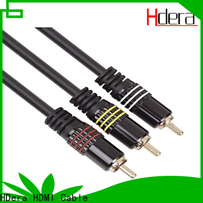 HDera 3rca rca cable bulk production for image transmission