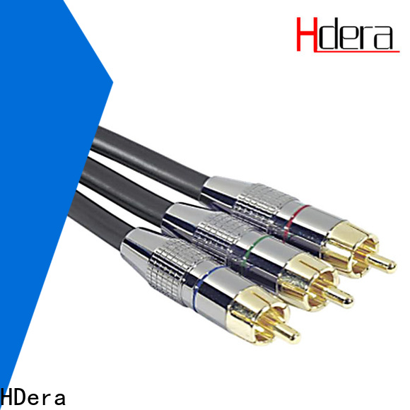 HDera durable 3rca rca cable overseas market for HD home theater