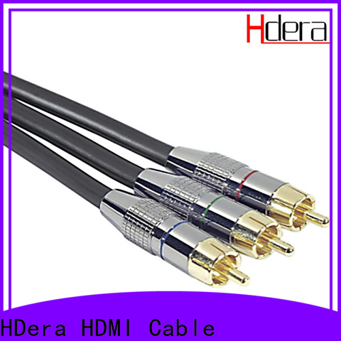HDera unique 3rca rca cable bulk production for image transmission