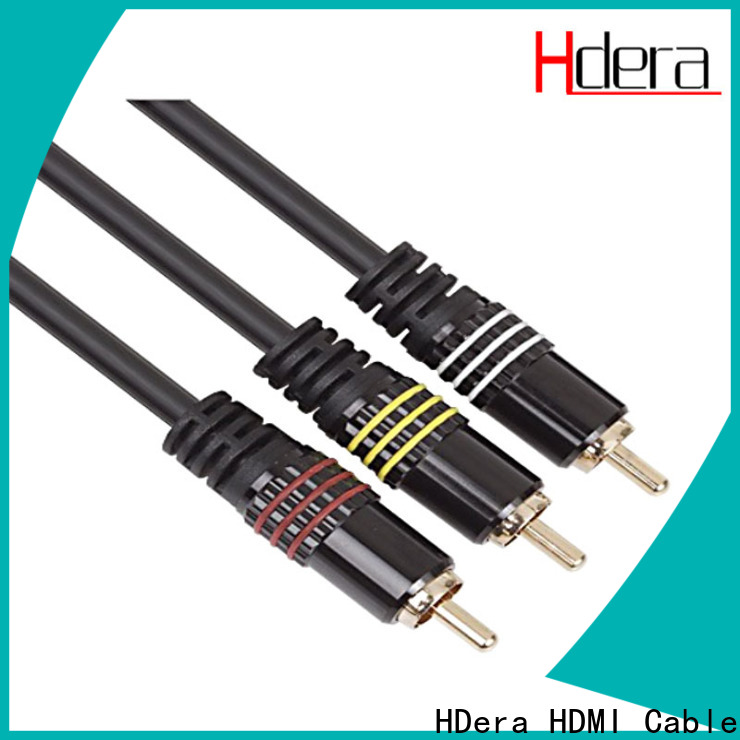 HDera durable rca audio cable supplier for image transmission