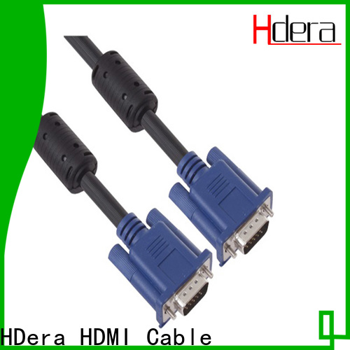 HDera high quality vga cord supplier for audio equipment