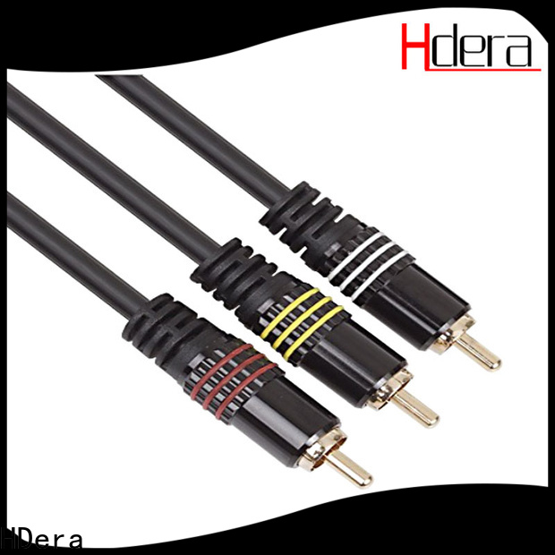 HDera unique rca audio cable overseas market for audio equipment