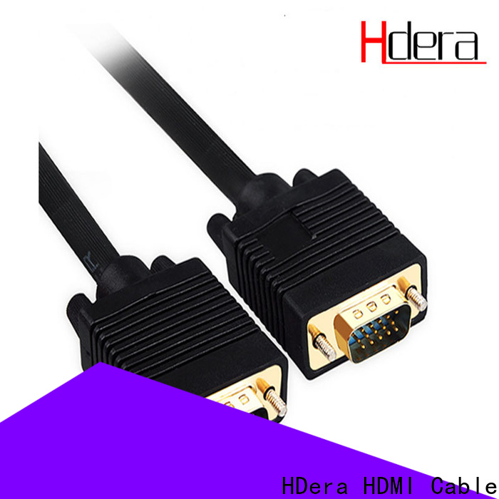 HDera widely used vga cord custom service for audio equipment