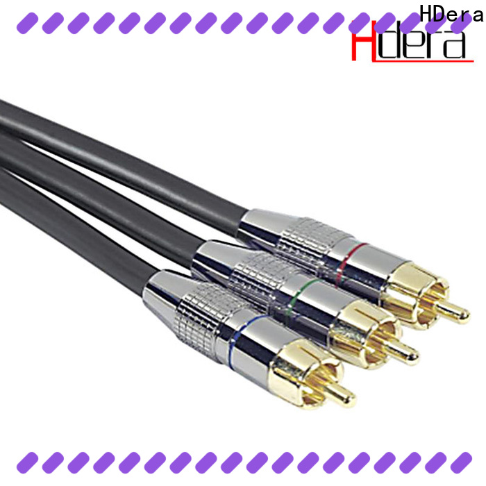 HDera high tech 3rca rca cable bulk production for communication products