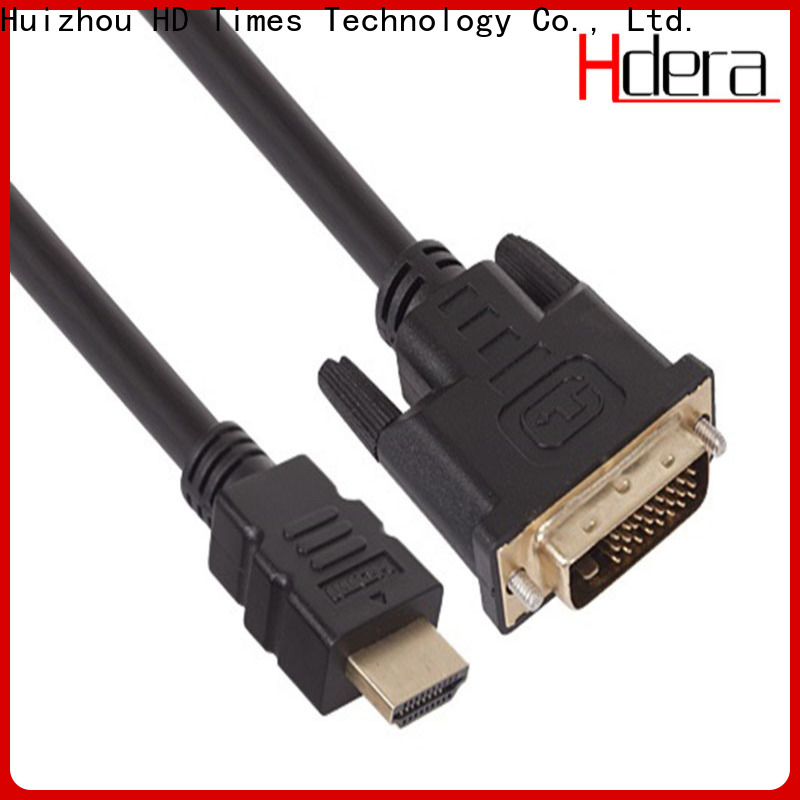 HDera easy to use dvi cord custom service for audio equipment