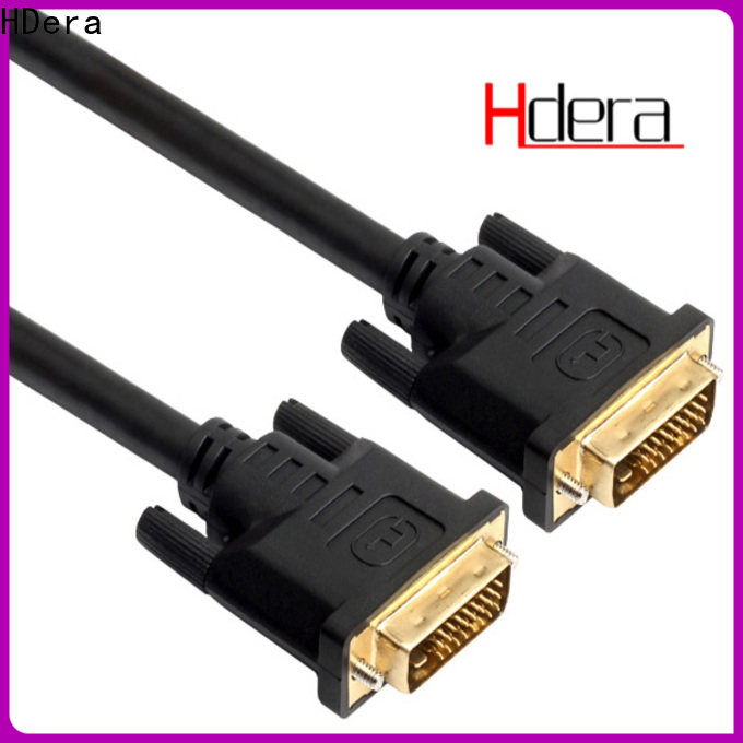 HDera high quality 24+1 dvi cable supplier for audio equipment