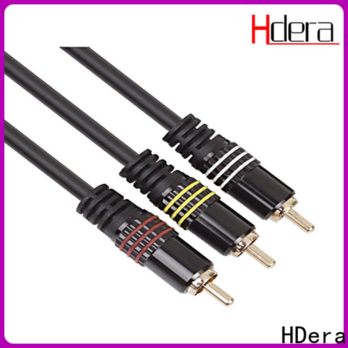 HDera durable 3rca rca cable overseas market for communication products
