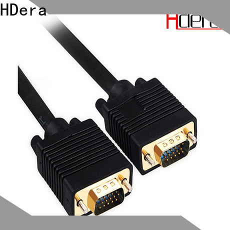 HDera high quality 3+6 vga cable for manufacturer for Computer peripherals