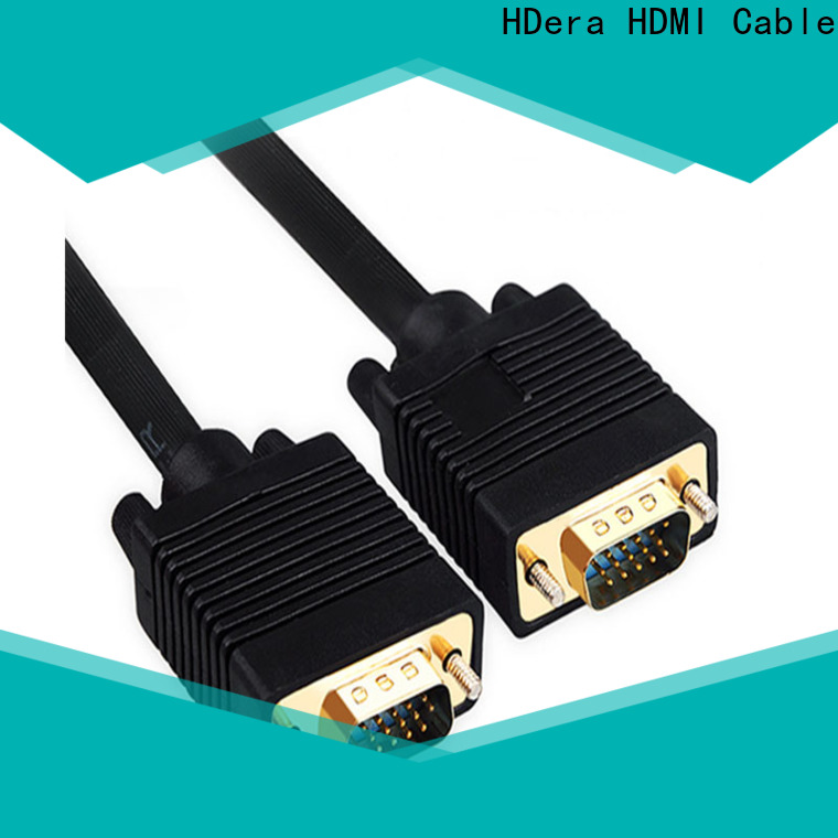 HDera acceptable price vga cord supplier for HD home theater