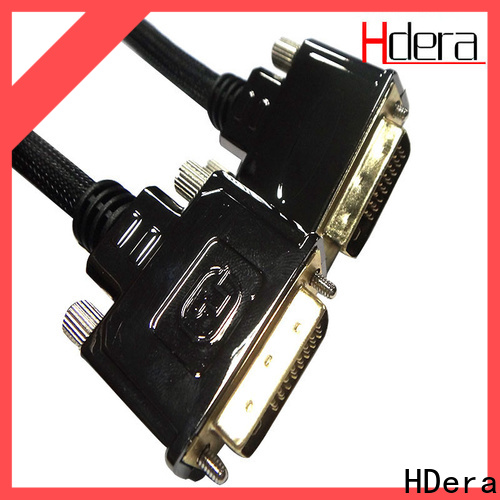 HDera unique dvi cord custom service for communication products