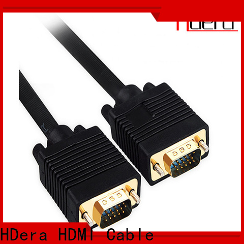 HDera acceptable price 3+6 vga cable overseas market for audio equipment