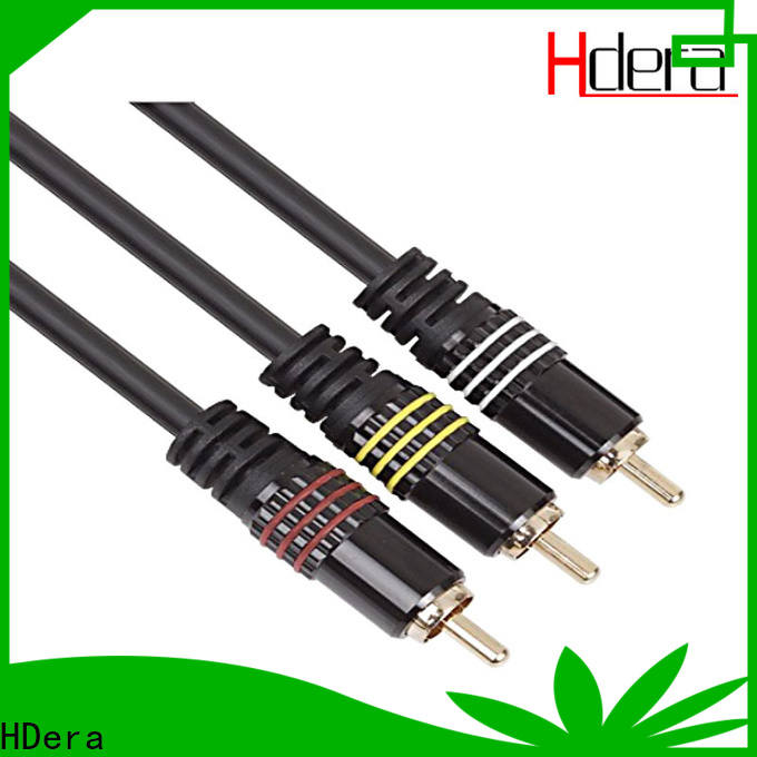high quality 3rca rca cable overseas market for image transmission
