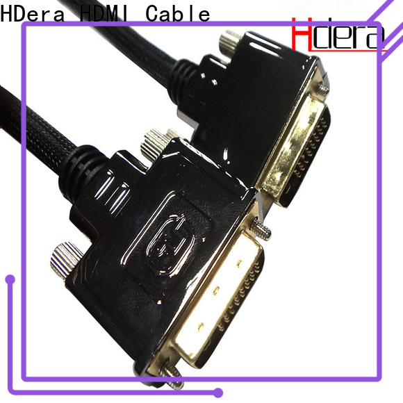 HDera durable 24+1 dvi cable custom service for Computer peripherals