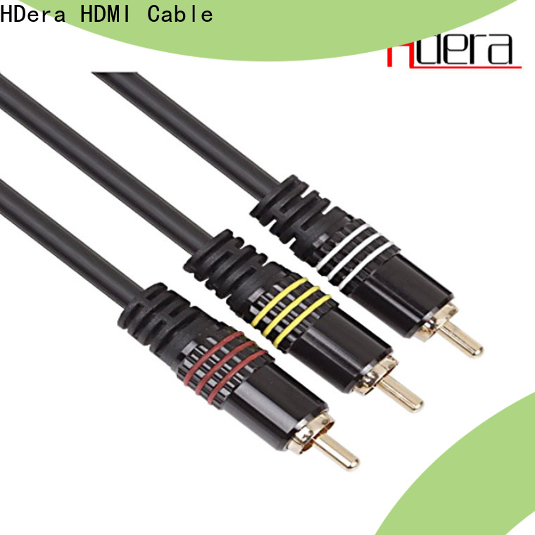 HDera high tech 3rca rca cable factory price for image transmission