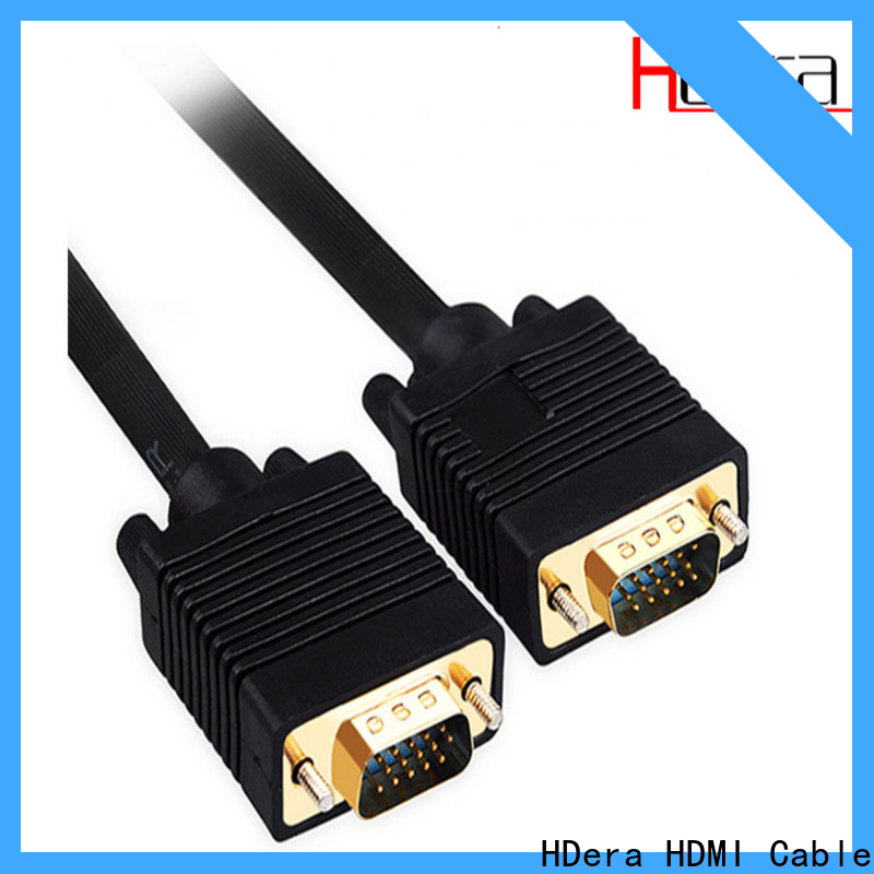 HDera high quality 3+6 vga cable factory price for Computer peripherals