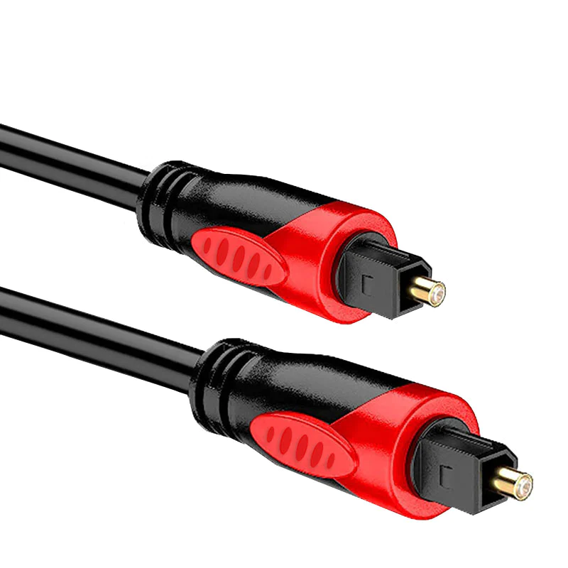 HD210 optical audio cable Toslink M to M 24K gold plated connector