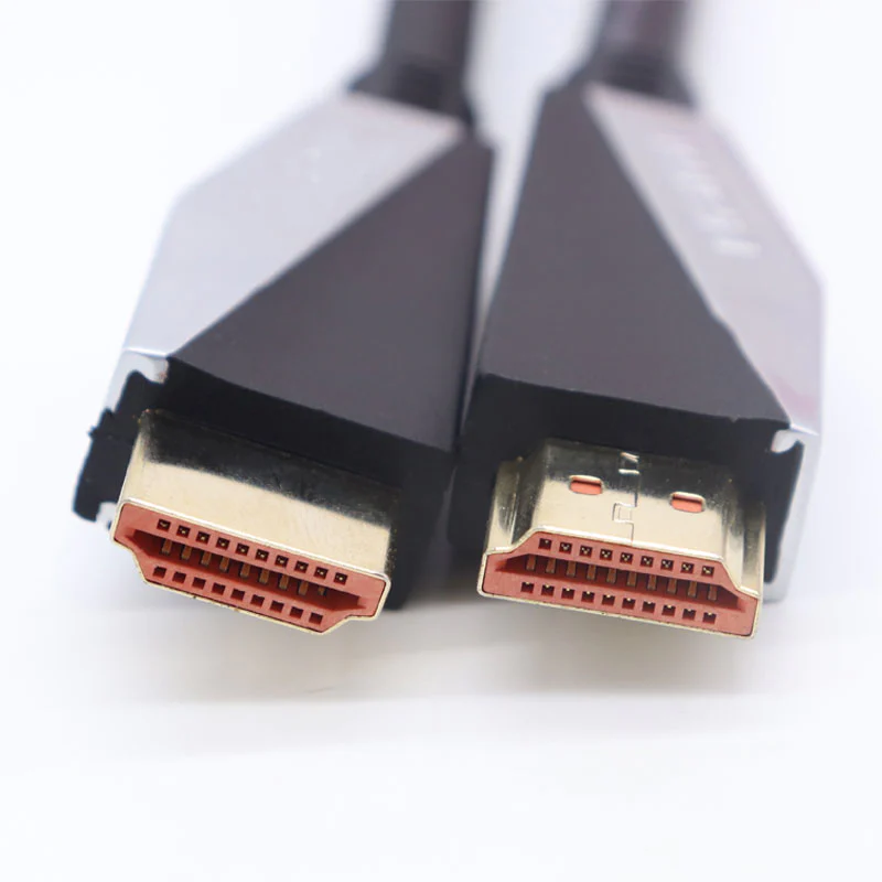 Al alloy Metal shell type-silver HDMI 8K Cable HD1054