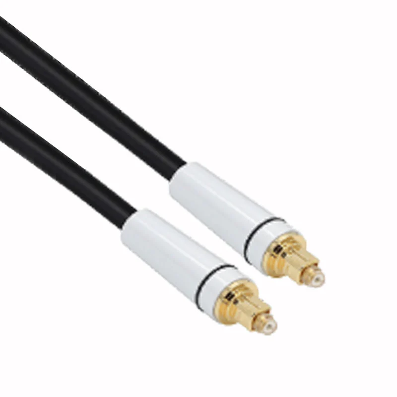 Fiber Optic 24K Gold-Plated Ultra-Durable  Male to Male Cord cable HD207