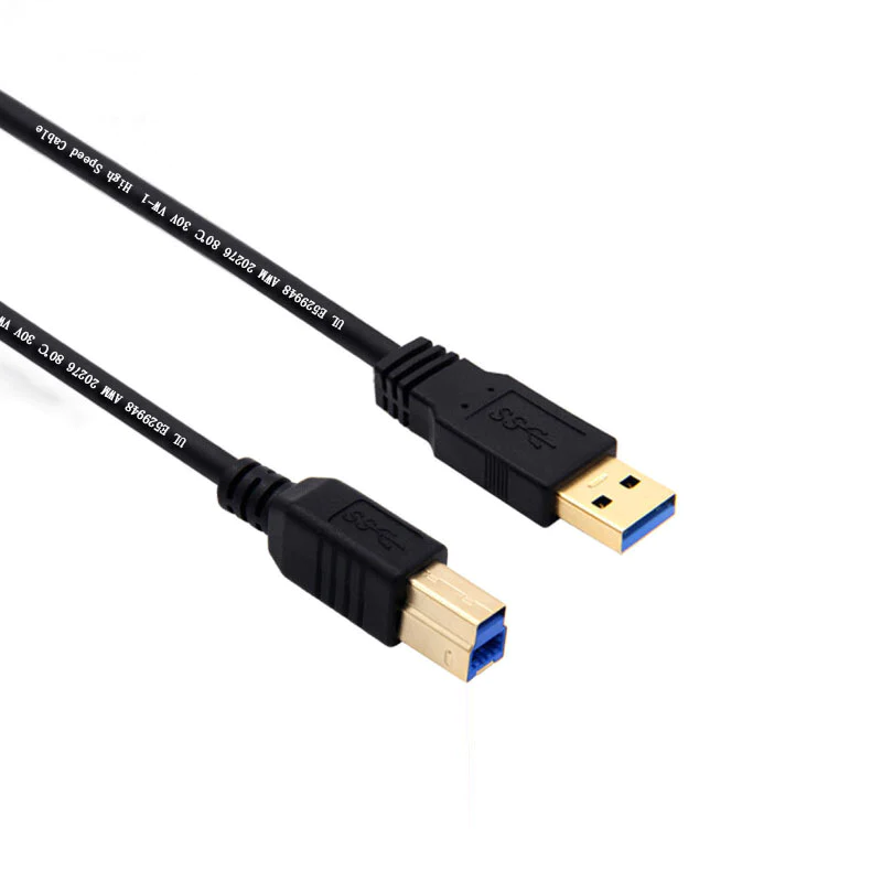 Printer Cable USB 3.0 Type A Male To Type B Male Cable  HD9006