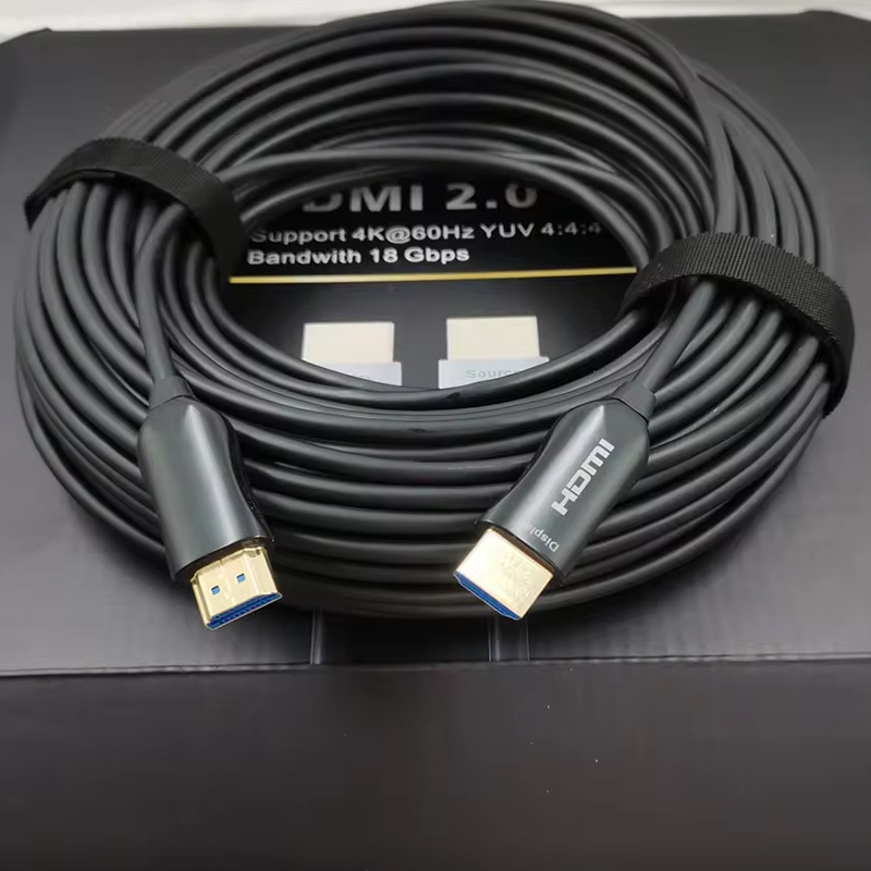 Optical Fiber HDMI Cable, Support 4K@60Hz ,for HDTC Projector Theater PS4 HD1101
