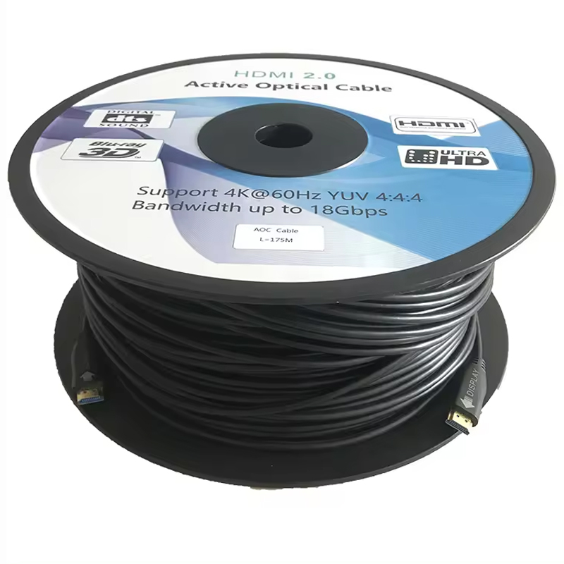 Optical Fiber HDMI Cable, Support 4K@60Hz ,for HDTC Projector Theater PS4 HD1101